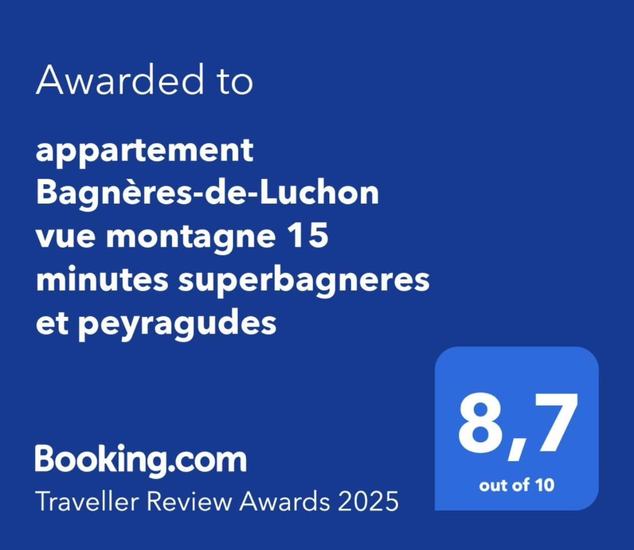 Appart T 3 Bagneres-De-Luchon Vue Montagne - Piscine Mi Juin Kültér fotó